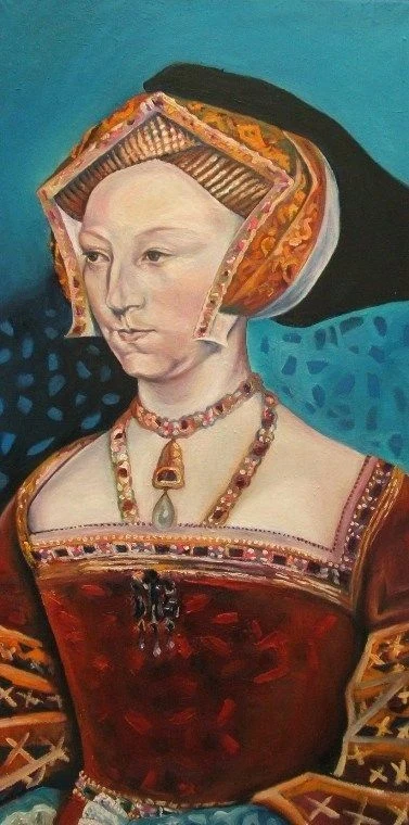 After Holbein, Oil on canvas