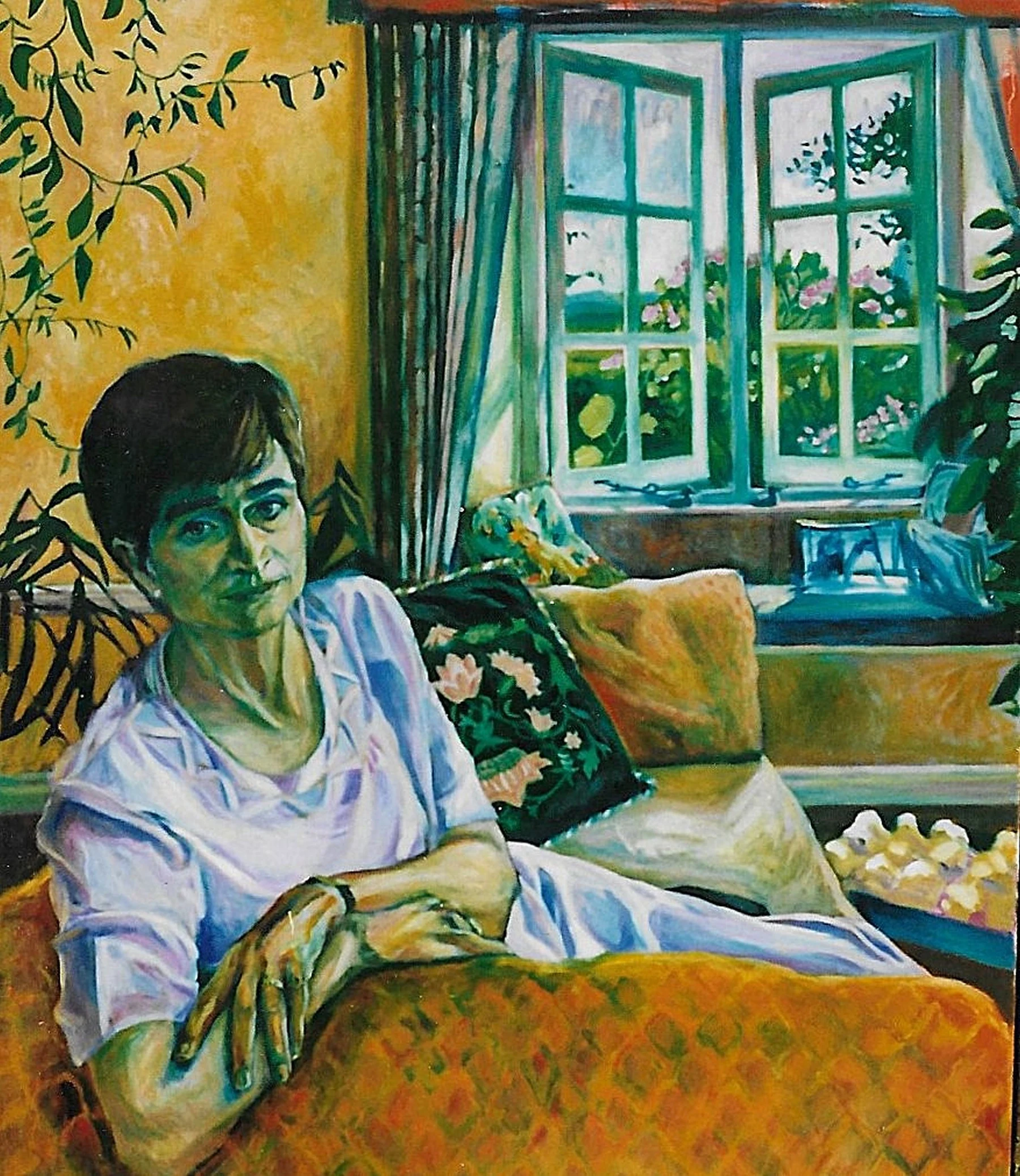 Jean, Baroness Corston, Oil on canvas