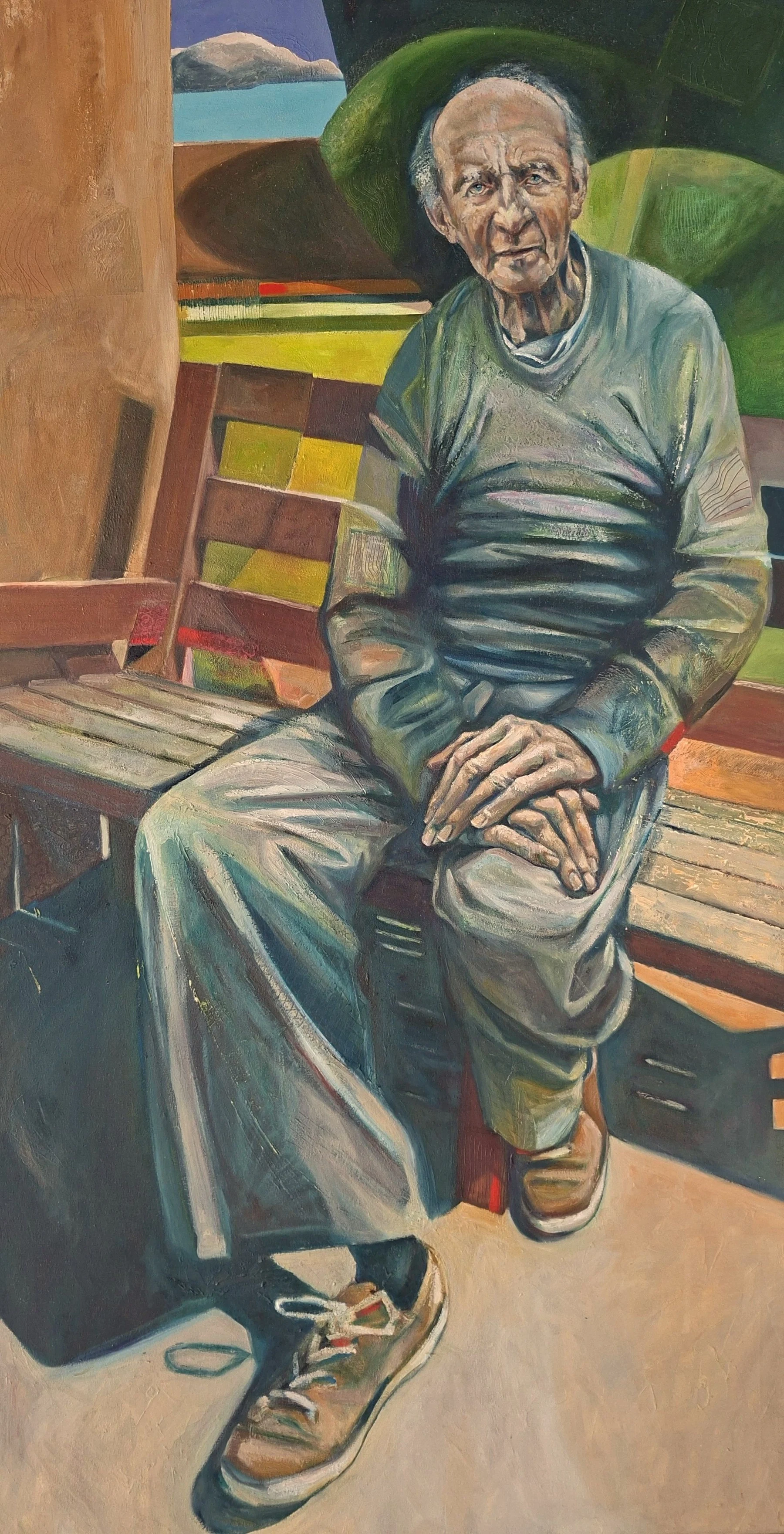 My Dad, Oil on canvas