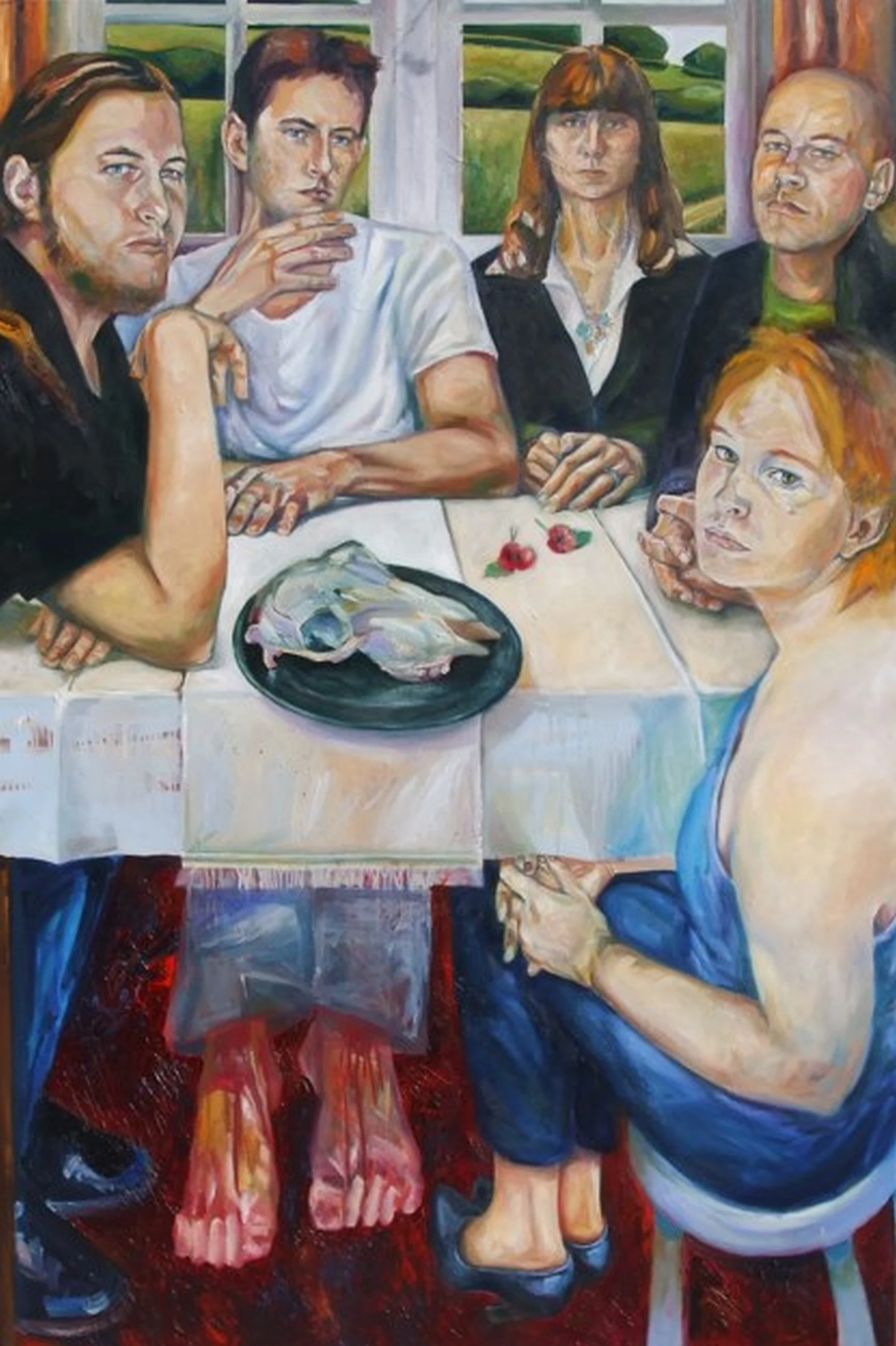 Point in Time, Oil on canvas